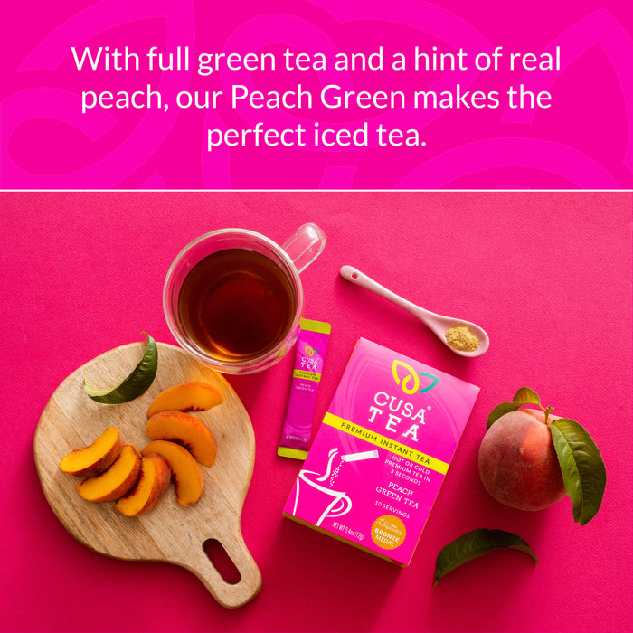 Cusa Tea and Coffee // Peach Green Tea Pitcher Pack