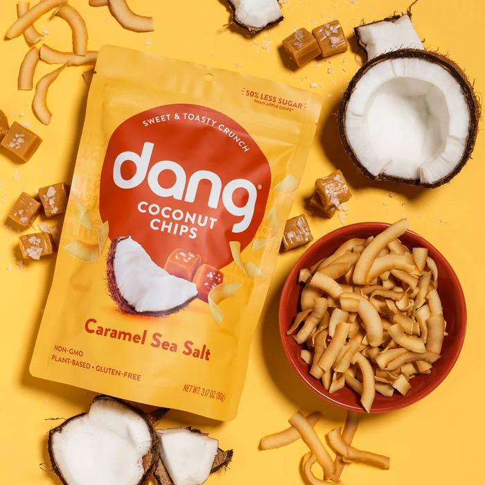 Dang // Caramel Sea Salt Coconut Chips, 3.17 oz