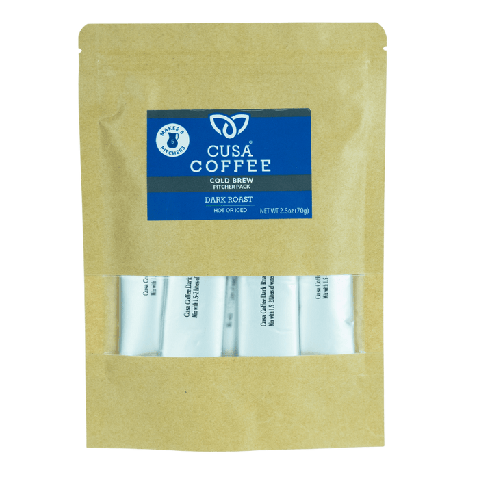 Cusa Tea and Coffee // Dark Roast Coffee Pitcher Pack