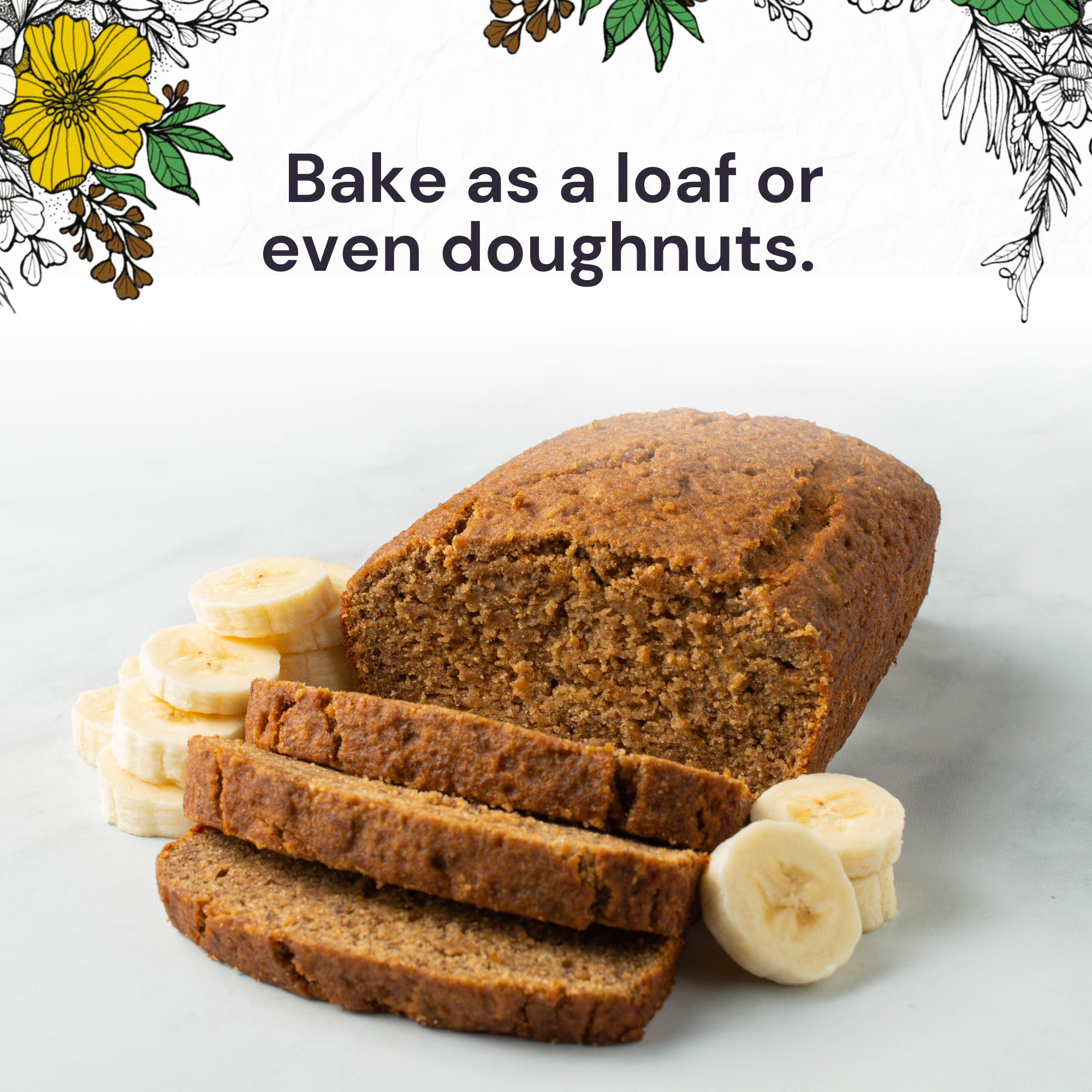 EAT G.A.N.G.S.T.E.R // Banana Bread Mix, 10 oz