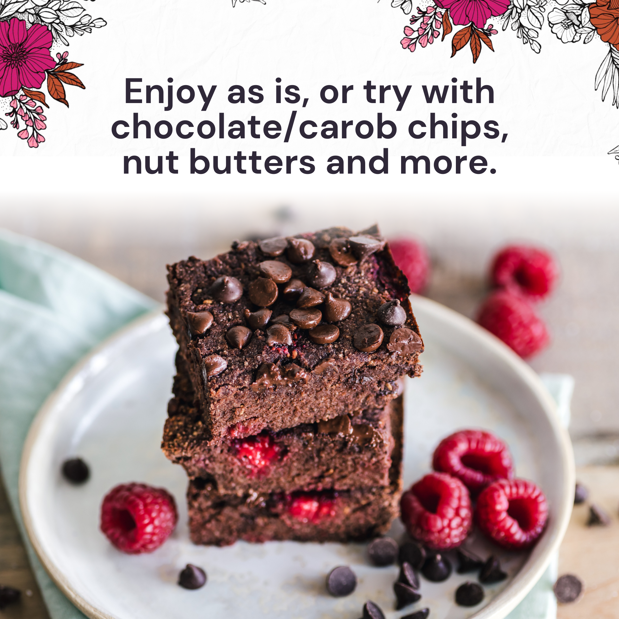 EAT G.A.N.G.S.T.E.R // Chewy Choconot Brownie Mix, 8.1 oz