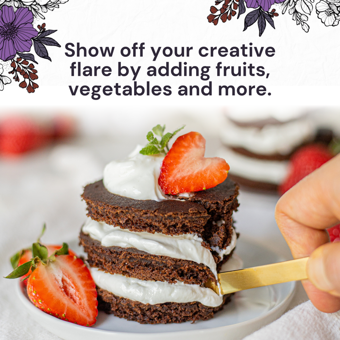EAT G.A.N.G.S.T.E.R // Dark Choconot Fudge Cake and Muffin Mix, 9.67 oz