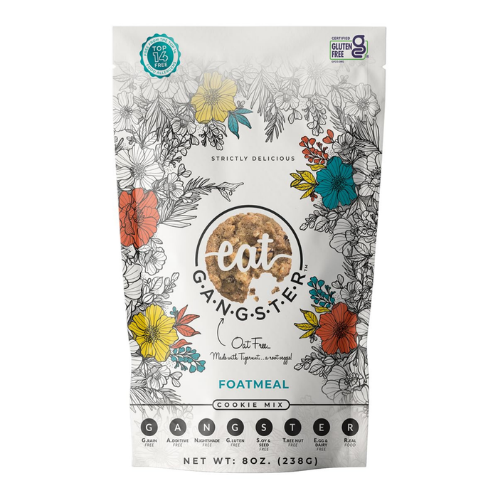EAT G.A.N.G.S.T.E.R // Foatmeal Cookie Mix, 8 oz