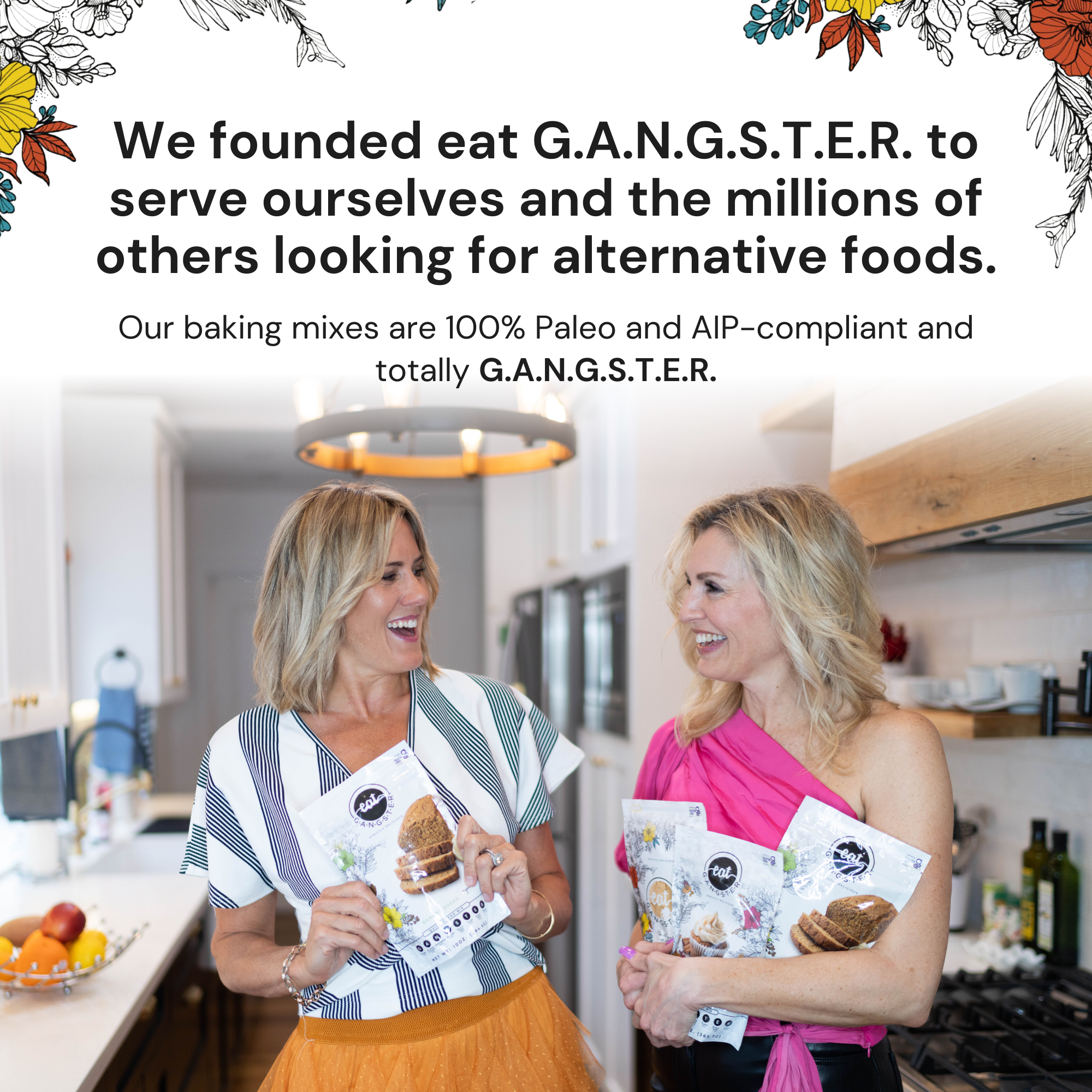 EAT G.A.N.G.S.T.E.R // Foatmeal Cookie Mix, 8 oz