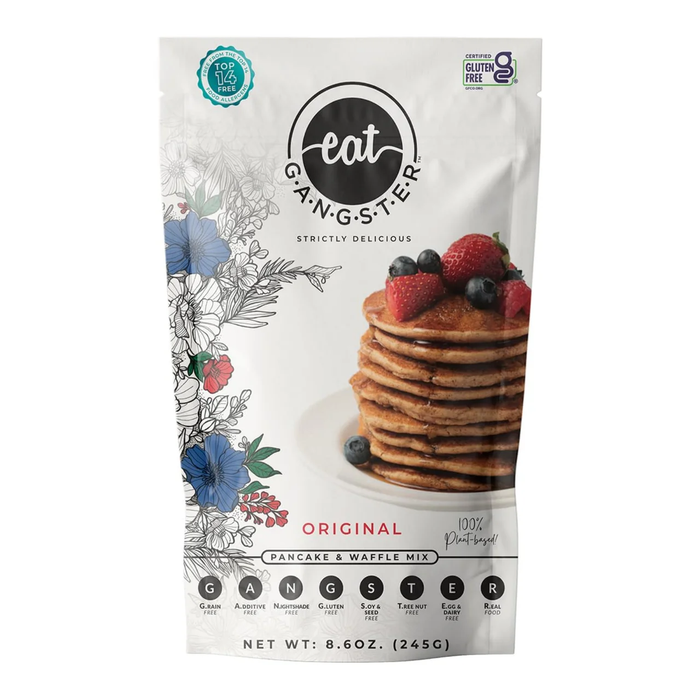 EAT G.A.N.G.S.T.E.R // Pancake and Waffle Mix, 8.6 oz