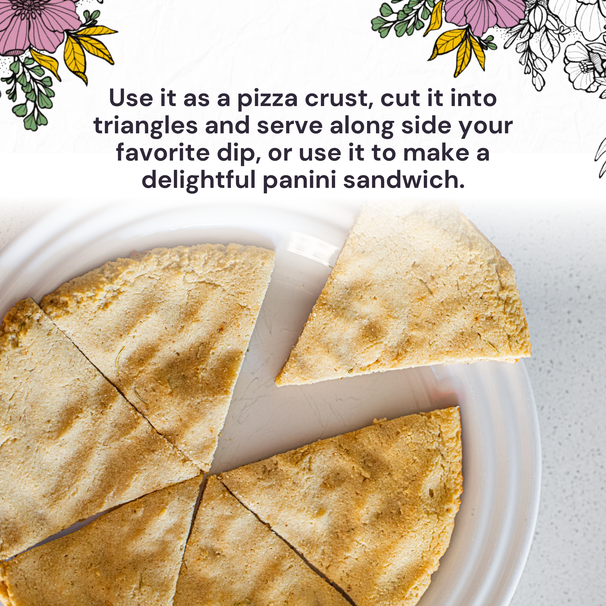 EAT G.A.N.G.S.T.E.R // Pizza Crust & Flatbread Mix, 5.7 oz