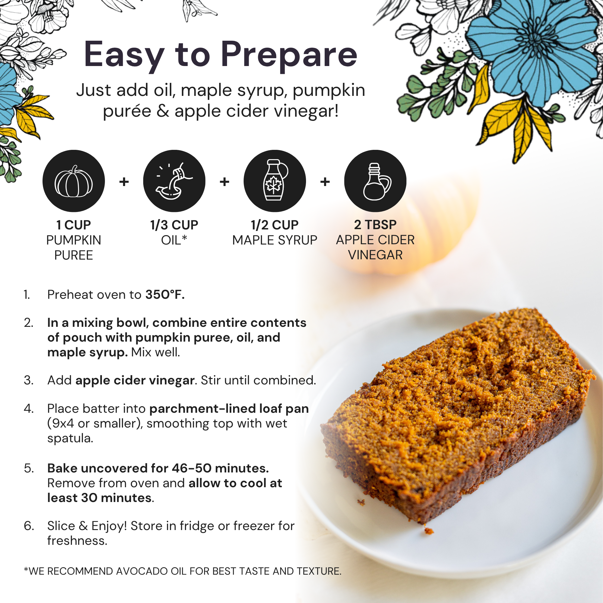 EAT G.A.N.G.S.T.E.R // Pumpkin Spice Bread Mix, 11 oz