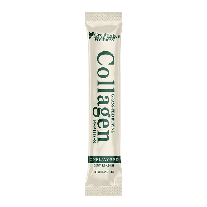 Great Lakes Wellness Grass-Fed Bovine Collagen Peptides, Stick Pack 20 ct