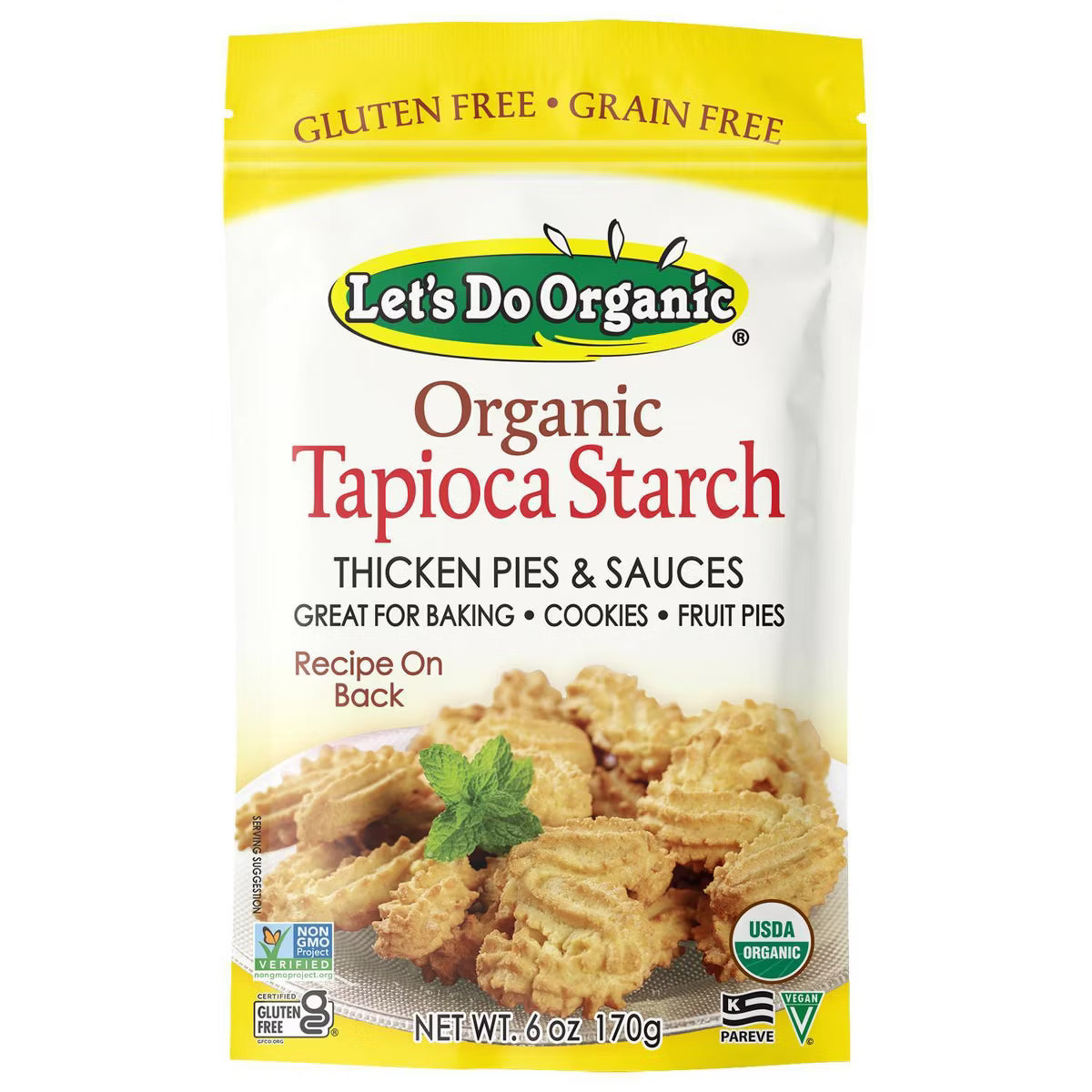Let's Do Organic Tapioca Starch, 6 oz