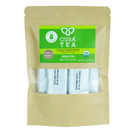 Cusa Tea & Coffee // Organic Green Tea Pitcher Pack