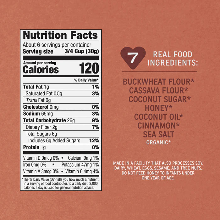 Lovebird // Rise and Fly Cinnamon Cereal 7oz.