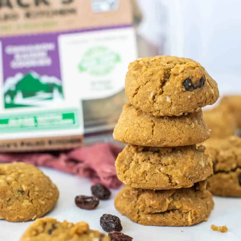Jack's Allergen Friendly Bakery // Cinnamon Raisin Cookies, 7 oz (12 Cookies)