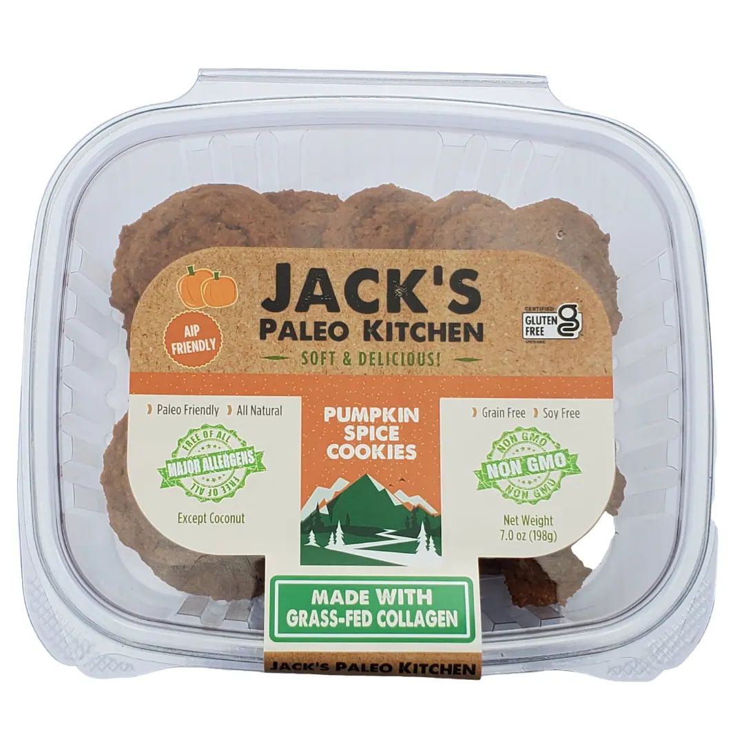 Jack's Allergen Friendly Bakery // Pumpkin Spice Cookies 7 oz (12 Cookies)