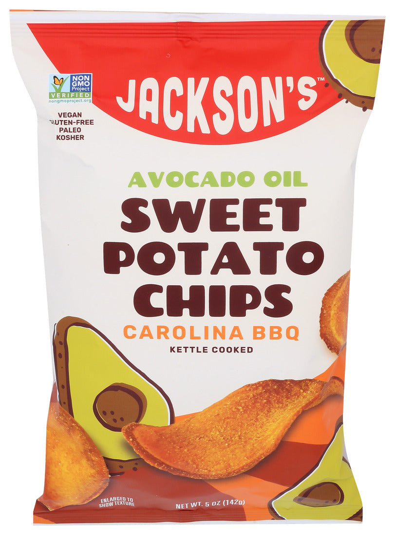 Jackson's // Avocado Oil Sweet Potato Carolina BBQ Chips - 5 Oz