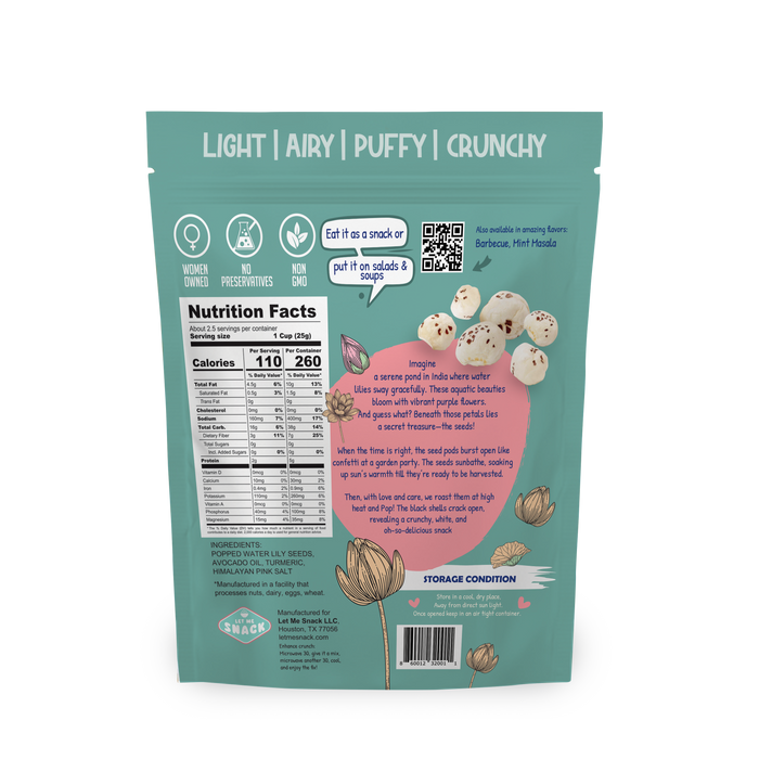 Let Me Snack // Popped Water Lilly Seeds - Best Value Bundle