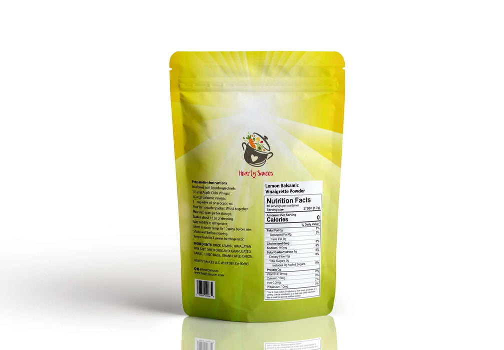 Hearty Sauces // Lemon Vinaigrette Dressing Mix, 1.1 oz