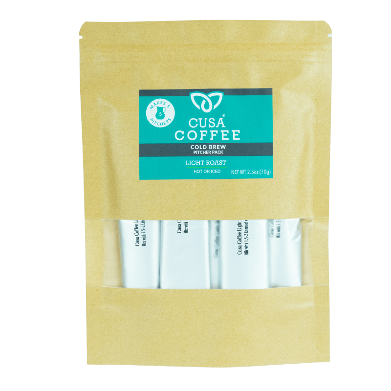 ORGANIC Cold Brew Coffee Pitcher Pack