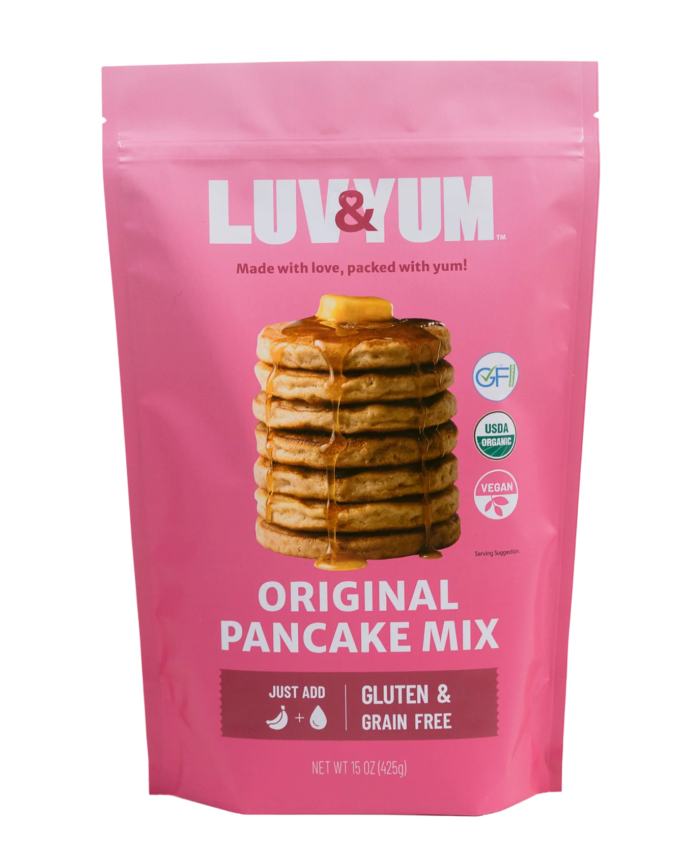 Luv & Yum // Original Pancake & Waffle Mix 15 oz
