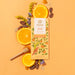 Elements Ayurveda Powered Orange Quinoa bar, a heavenly combination of decadence, and crunch. Indulge in the rich, complex flavors of this Orange Crunch bar with 70% dark chocolate, perfectly balanced with a hint of citrus and the delightful crunch of puffed quinoa.