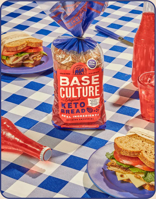 Base Culture // Original Gluten Free Keto Bread, 16 oz