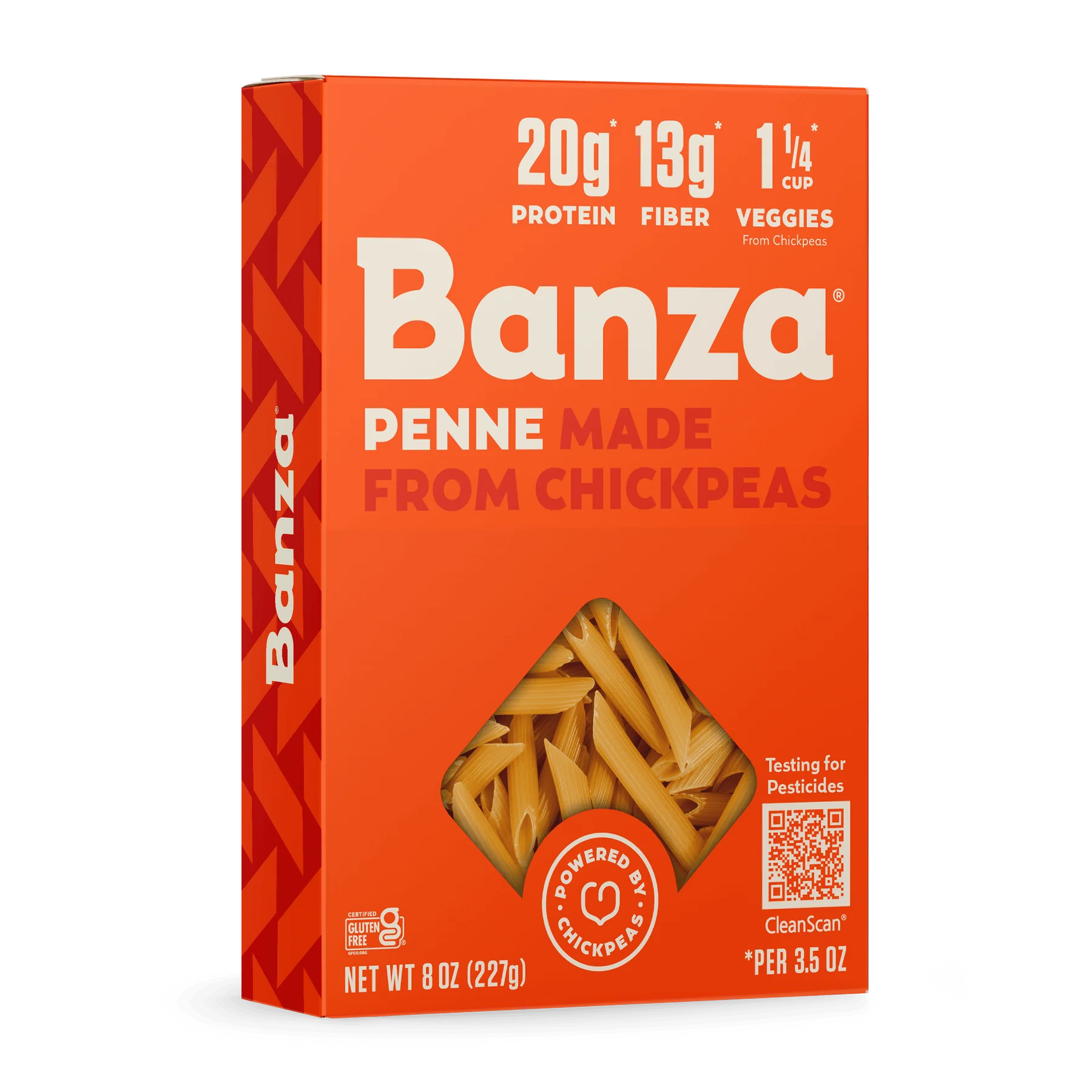 Banza // Chickpea Penne Pasta, 8 oz
