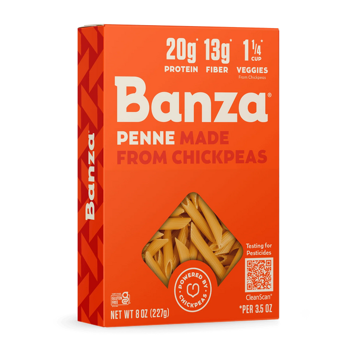 Banza // Chickpea Penne Pasta, 8 oz