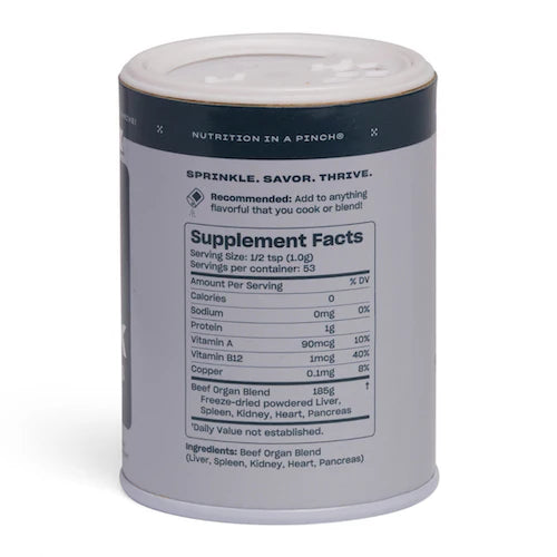 Pluck // Pure Beef Organ Supplement Powder, 1.87 oz