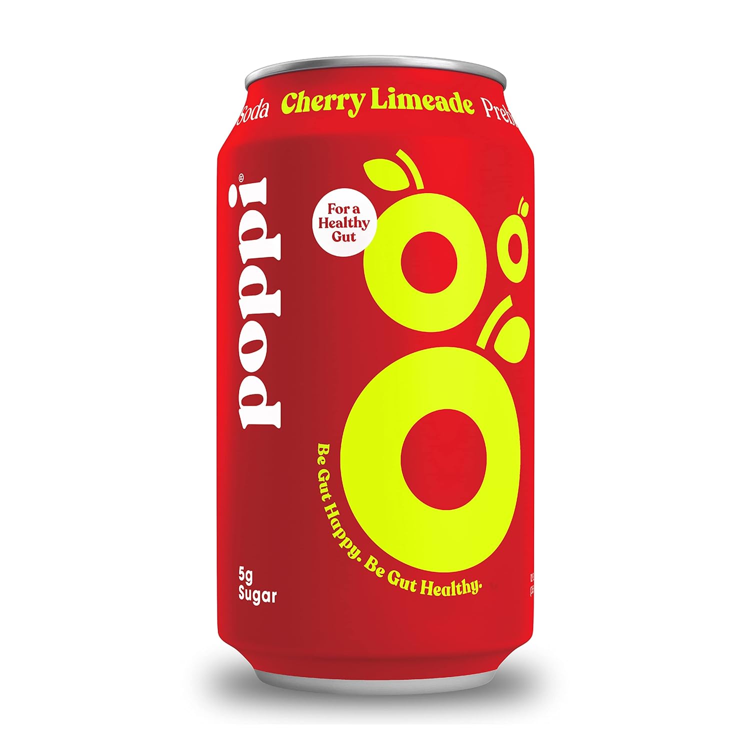 Poppi // Cherry Limeade Prebiotic Soda, 12 oz