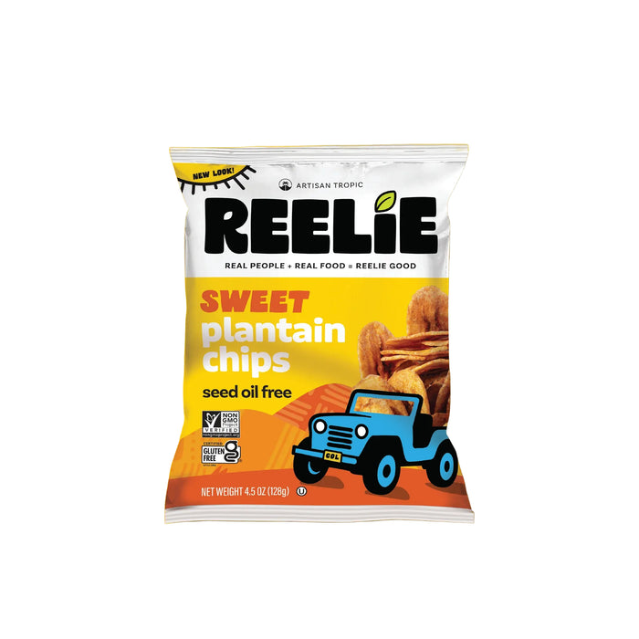 Reelie // Naturally Sweet Plantain Strips 4.5 oz