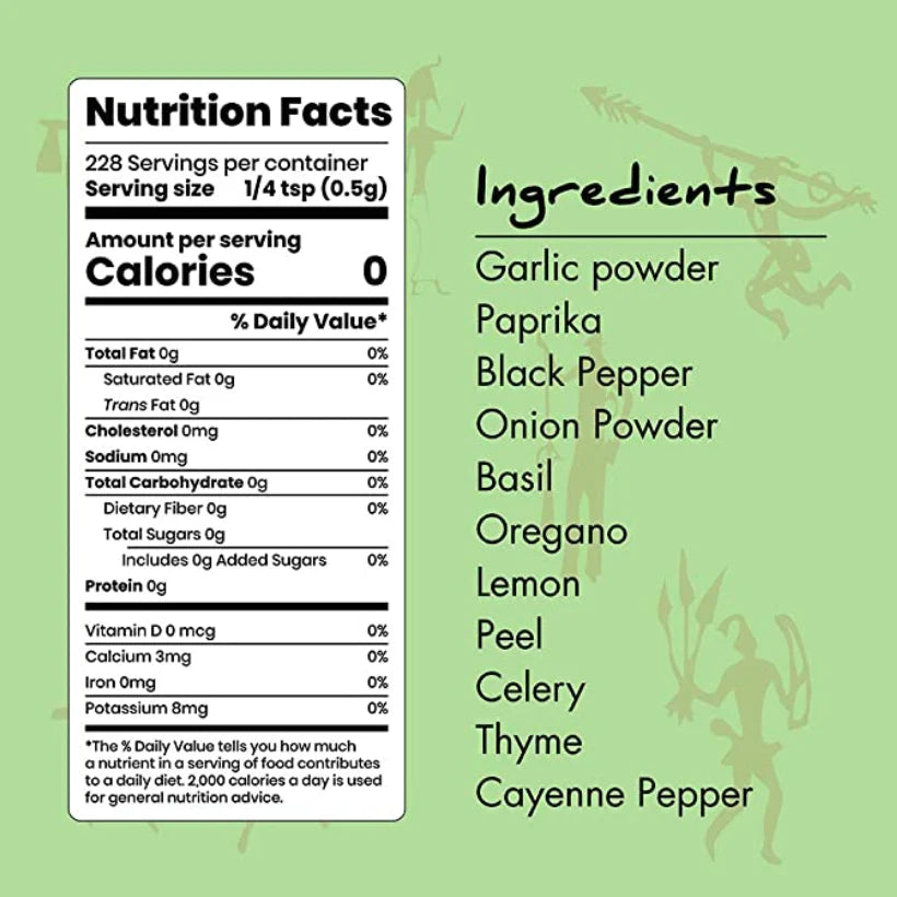 Paleo Power // Herbed Salt Free, 4 oz.