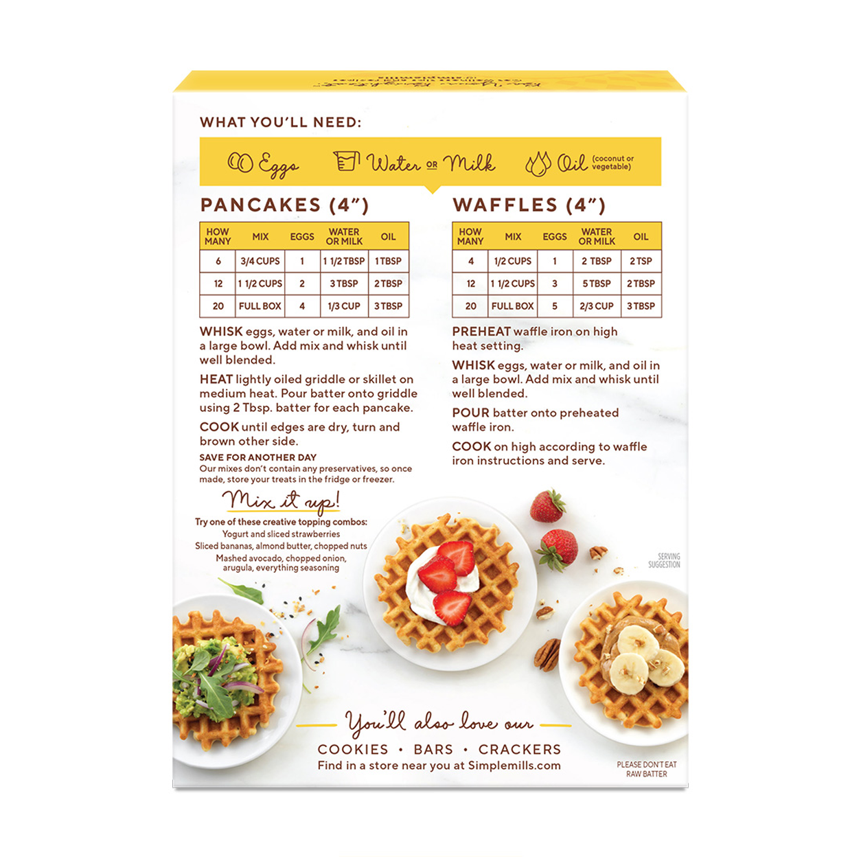 Simple Mills // Pancake & Waffle Almond Flour Mix 10.7 oz