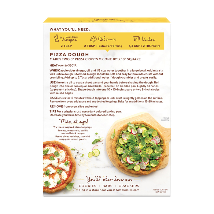 Simple Mills // Pizza Dough Almond Flour Mix 9.8 oz