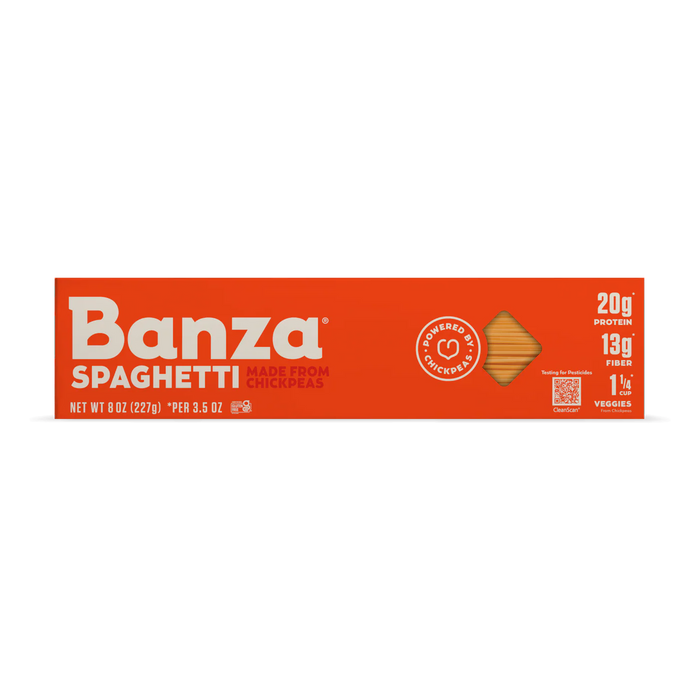 Banza // Chickpea Spaghetti Pasta, 8 oz