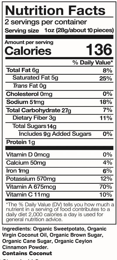 Sweetpotato Awesome // Cinnamon Brown Sugar Sticks 2 oz