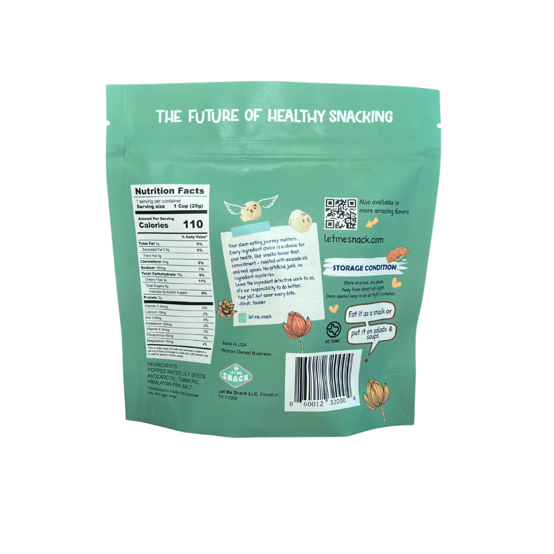 Let Me Snack // Popped Water Lilly Seeds - Best Value Bundle