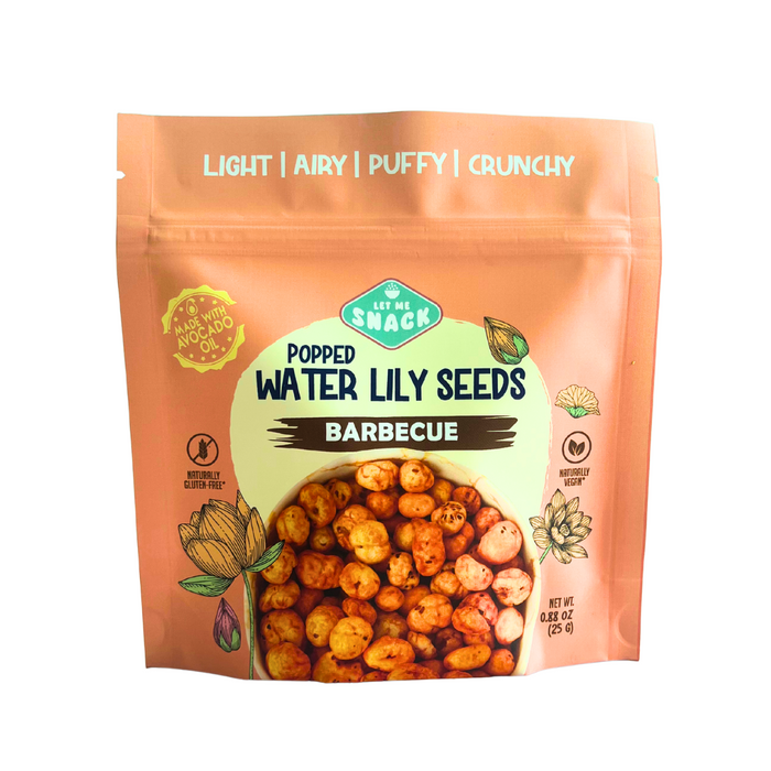 Let Me Snack // Popped Water Lilly Seeds - Barbecue