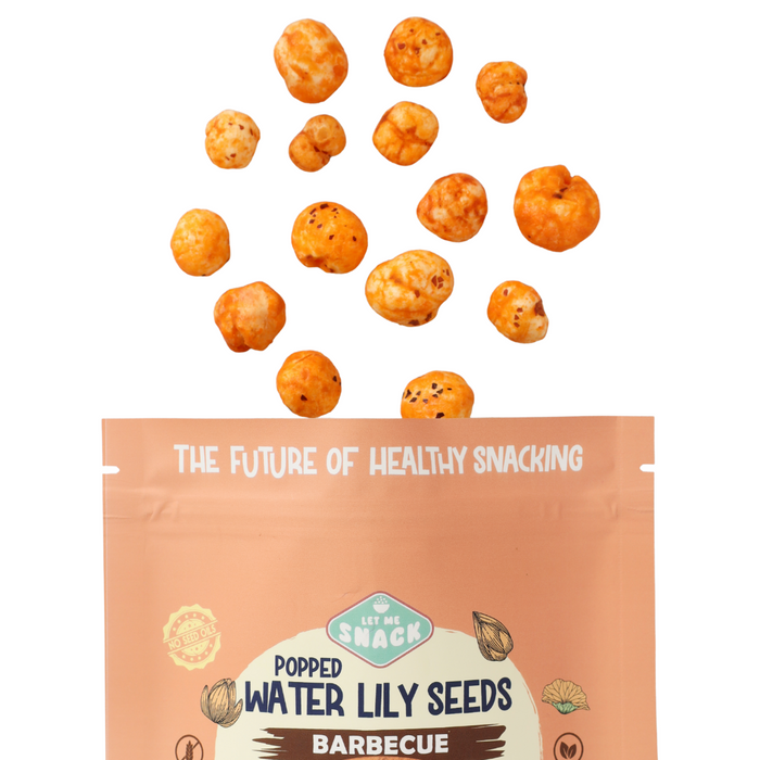 Let Me Snack // Popped Water Lilly Seeds - Barbecue