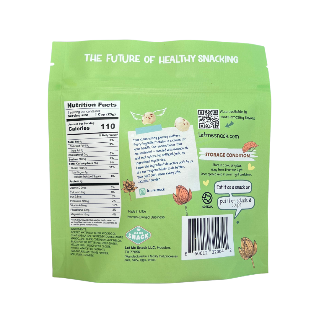 Let Me Snack // Popped Water Lilly Seeds - Best Value Bundle