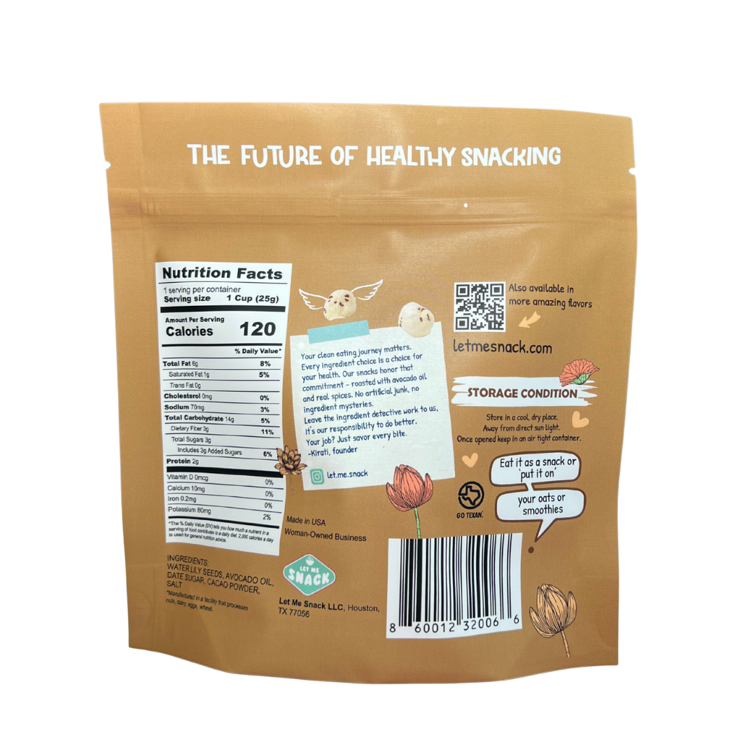 Let Me Snack // Popped Water Lilly Seeds - Best Value Bundle