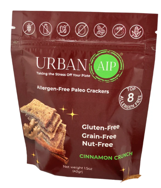 Urban AIP // Cinnamon Crunch Paleo Crackers, 7 oz.