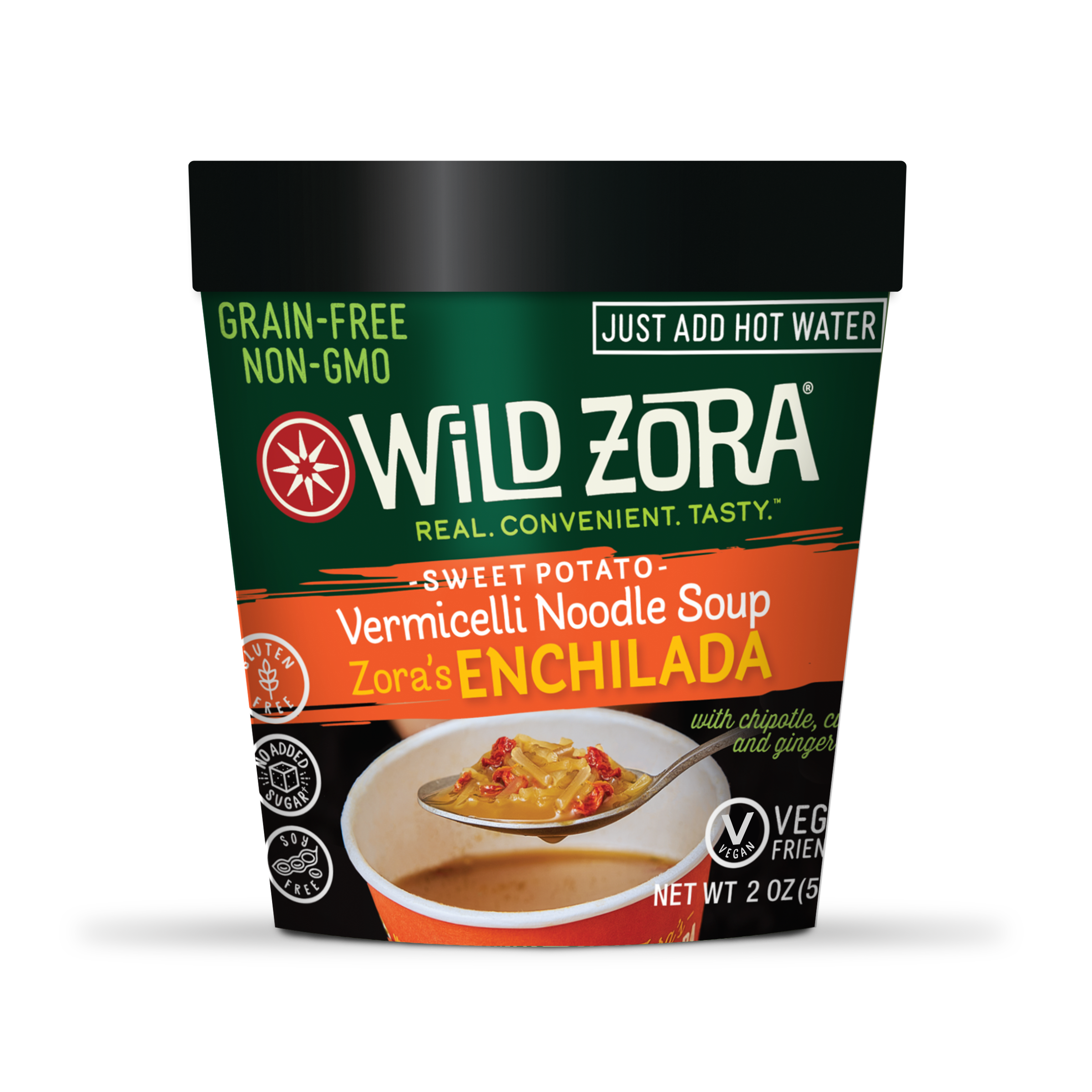 Wild Zora // Vermicelli Vegan Enchilada Noodle Soup 2 oz