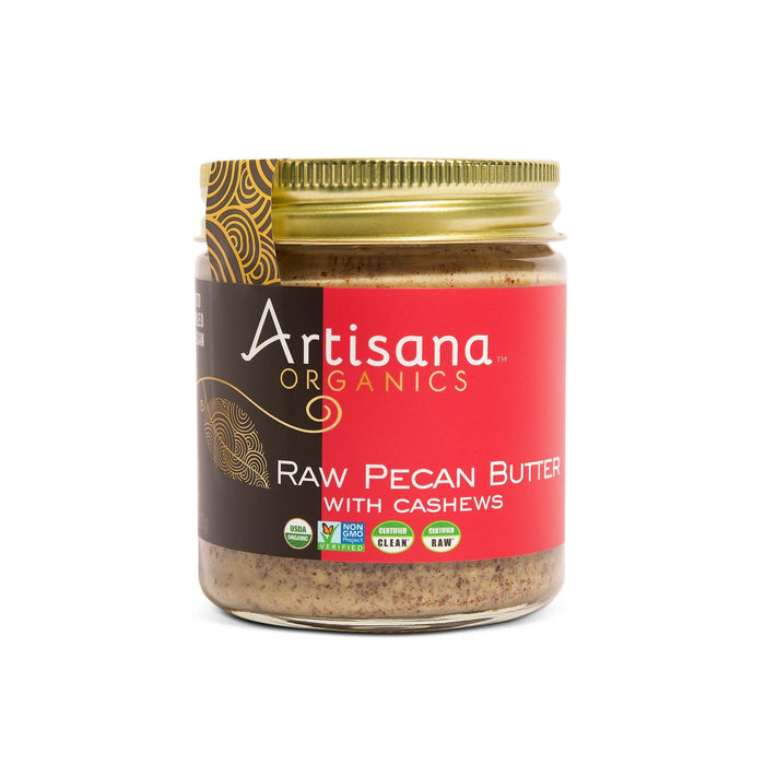 Artisana Raw Pecan Butter with Cashews, 8 oz