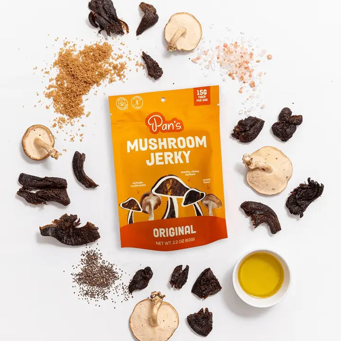 Pan's Mushroom Jerky // Original Mushroom Jerky