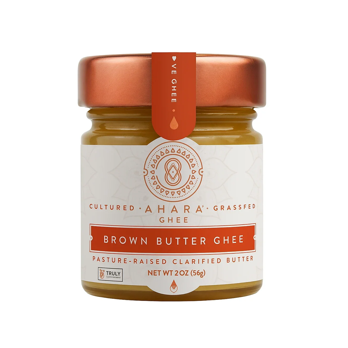 Ahara Rasa Brown Butter Ghee, 2 oz