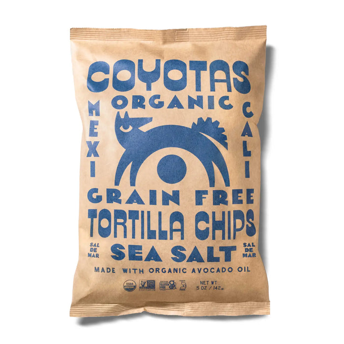 Coyotas // Organic Grain Free Tortilla Chips with Sea Salt, 5 oz
