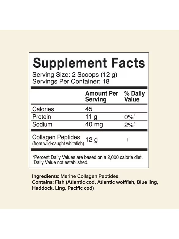 Great Lakes Gelatin Co. // Marine Collagen Peptides 8 oz