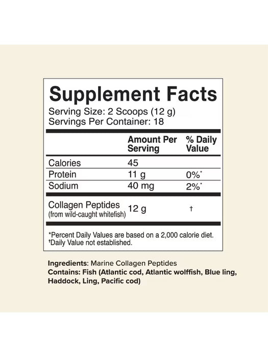 Great Lakes Gelatin Co. // Marine Collagen Peptides 8 oz
