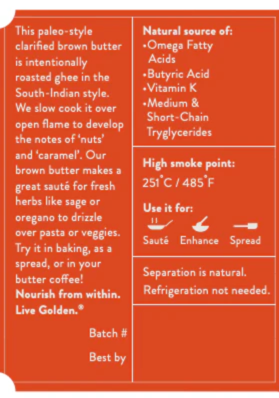 Ahara Rasa // Bacon Ghee 2 oz