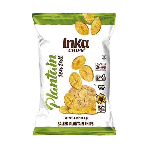 Inka Crops // Sea Salt Plantain Chips 4 oz