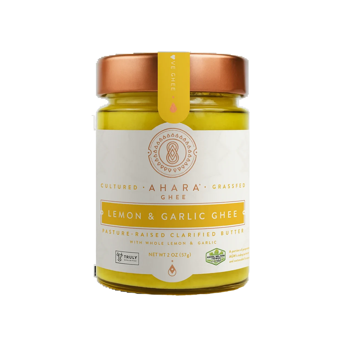 Ahara Rasa Lemon & Garlic Ghee, 2 oz